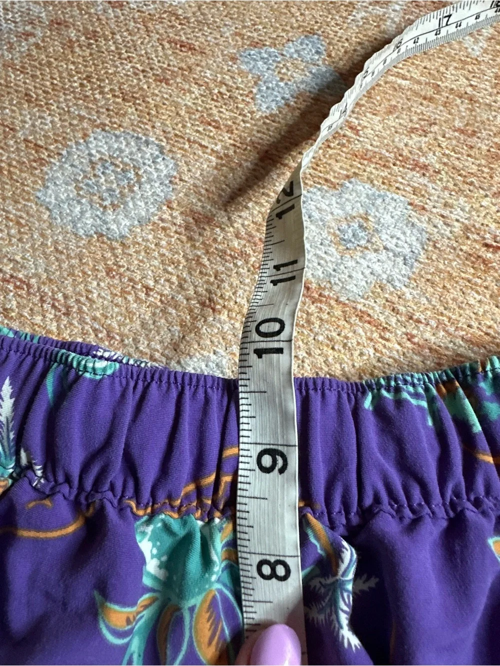 Patagonia Women’s Barely Baggies shorts C Street Purple Style #57042 size Medium - Picture 6 of 7